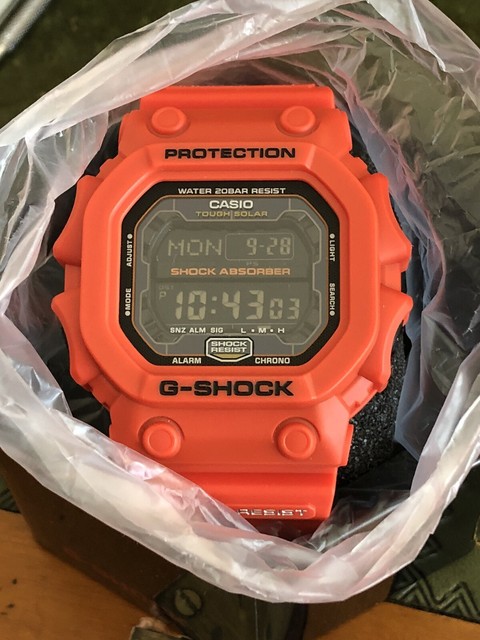 g shock gx 56 orange