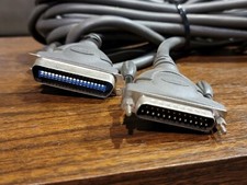 Printer Cable Belkin Pro Series High Speed 25 Pin Serial Male 20' Cable