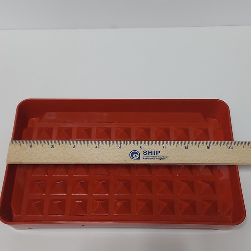 Set of 3 Tupperware Deli Meat Bacon Marinade Keeper #1292 Paprika No Lids - Picture 6 of 10