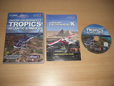 GROUND ENVIRONMENT X TROPICS ATLANTIC & PACIFIC PC Add-On Flugsimulator X FSX