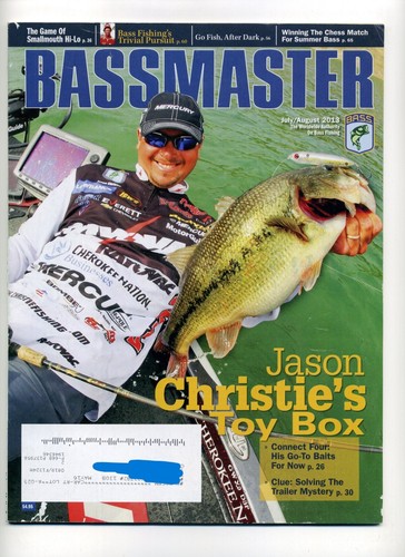 Bassmaster Magazine Juli/August 2013 Jason Christie's Spielzeugkiste