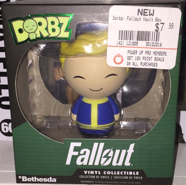 Funko Dorbz Fallout Vault Boy Vinyl Action Figure #106 | eBay