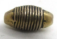 Pre-Columbian Tairona Gold Decorative Bead ca 800-1500 Columbia 