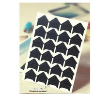 96/48/24 Pcs Self-adhesive Photo Frame Corner Stickers Picture Corners Mounts UK