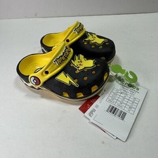 CROCS KIDS' POKEMON PIKACHU CLASSIC CLOG Size C5