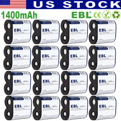 #ad Lot EBL CR P2PA 1B CRP2 DL223A EL223A K223LA 6V Photo Power Lithium Batteries $64.99