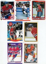 🏒 20 different STEPHAN LEBEAU cards lot 1990 - 1995 Canadiens Ducks