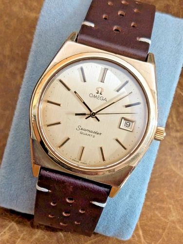 NEAR MINT 35mm VINTAGE OMEGA SEAMASTER QUARTZ REF# 196.0088