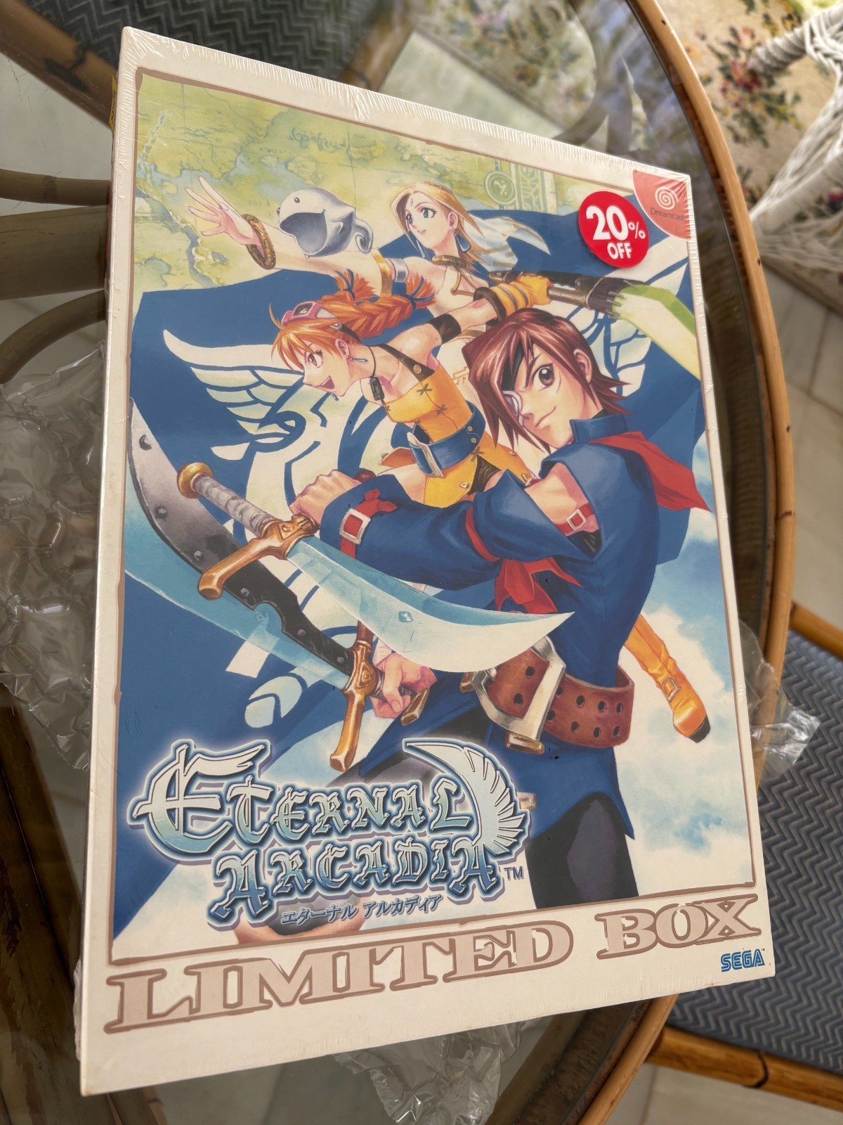 Eternal Skies of Arcadia Sega Dreamcast Japon nouvelle boîte limitée scellée
