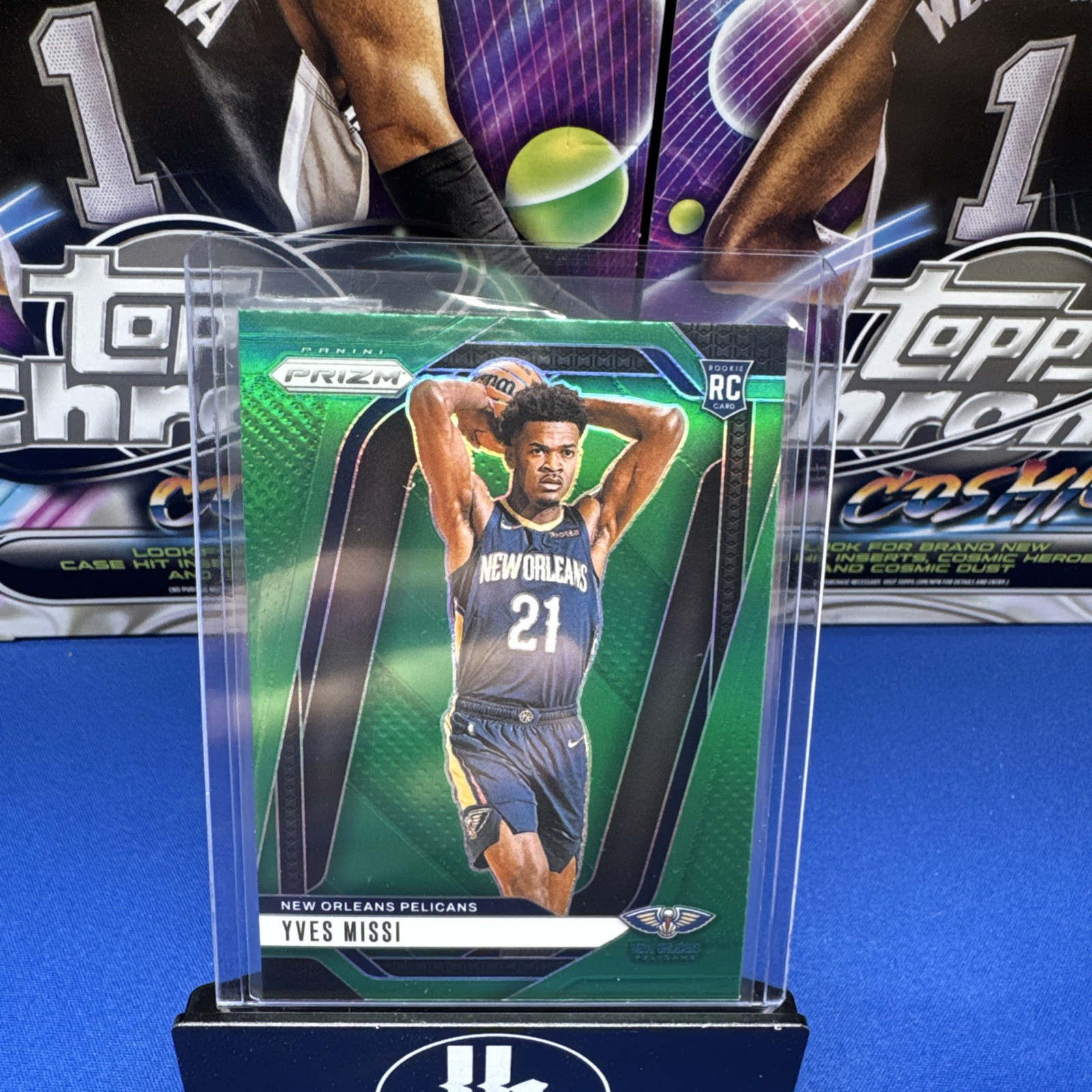 2024-25 Prizm Basketball - Yves Missi RC - Green Prizm - 233