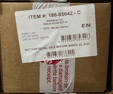 Pokemon SV05 Temporal Forces Factory Sealed Sleeved booster 144 Pack Case