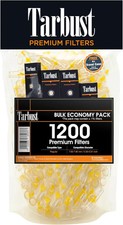 1200 Cigarette Filters For Regular Size 7.65-7.90 mm Smoking Accessory Bulk Pack