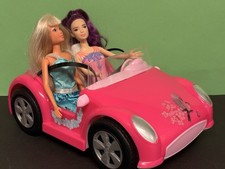 Simba + Barbie Puppe mit Auto Cabrio