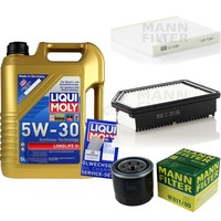Mann Inspektionspaket 5L Liqui Moly Longlife III 5W-30 FüR KIA Soul 1.6 Gdi
