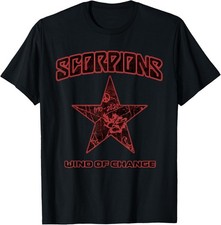 Official Scorpions Wind of Change Black T-Shirt