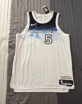 Minnesota Timberwolves Anthony Edwards City Edition Authentic Jersey Sz 48 Large