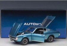 AUTOart 1/18 Toyota Celica Liftback 2000GT RA25 1973 Turquoise Blue Metallic
