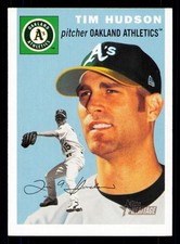 2003 Topps Heritage #130 Tim Hudson Oakland Athletics Baseball Card