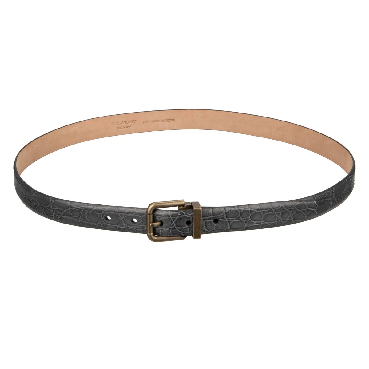 Dolce&Gabbana Gray Belts for Men for sale | eBay