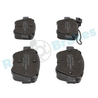 Bremsbelagsatz Scheibenbremse RAP Brakes R-P0749 FüR Fiat Qubo Fiorino Multijet