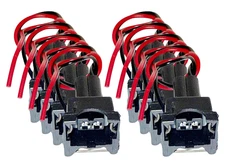 Set of 8 Kit Electrical Connector for Fuel Injector Fits: Ford Lincoln Mercury