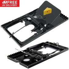 2x Large Rat Catching Metal Traps Heavy Duty Snap Mouse Trap Bait Pest Catcher