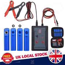 Fuel Injector Tester Cleaner DIY Cleaning Tool Kit 8 Pulse Modes 4 Test Leads