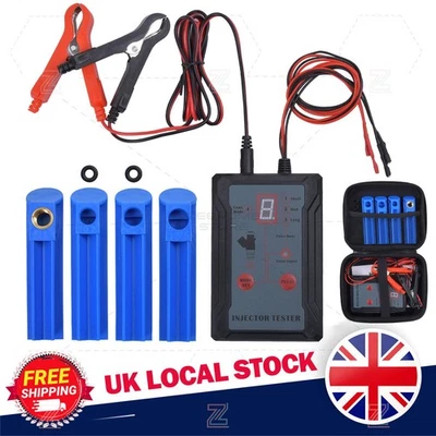Fuel Injector Tester Cleaner DIY Cleaning Tool Kit 8 Pulse Modes 4 Test Leads - Image 1 of 4
