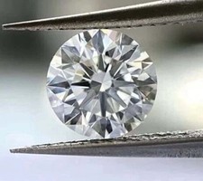 Lab Grown 1 Carat Round Diamond 4 X 4 VVS1 Clarity IGL Certified Gemstone 6FHQ