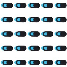 Webcam Cover Slide 25-Pack Ultra-Thin Privacy Camera Blocker for Black