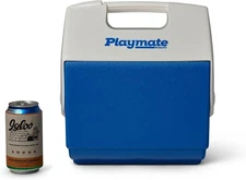 Igloo Playmate 6.32L Cool Box - Sneaky Blue/White, Easy-Access Lid, Secure &