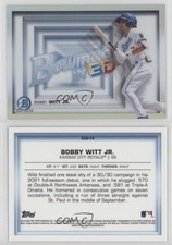 2022 Bowman Bowman in 3-D! Bobby Witt Jr #B3D-14 Rookie RC