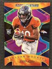 2020 Rookies and Stars Stellar Rookies Purple #5 Jerry Jeudy /35 - FB
