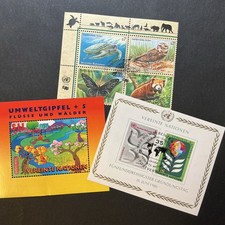 Ca. 40 Briefmarken UNO Wien, meistens gestempelt