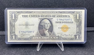 neminto様　ご確認用 1935 A $1 North Africa Emergency Silver Certificate Small Note