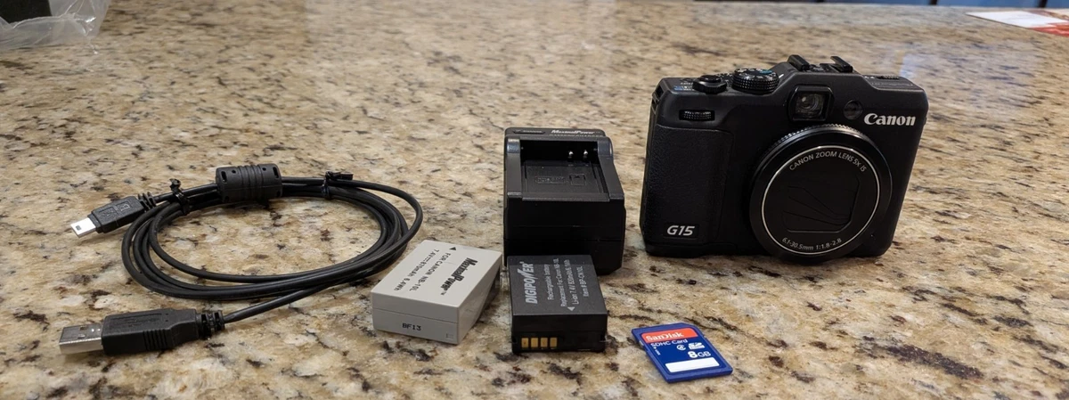 Canon PowerShot G15 Digital Cameras | eBay