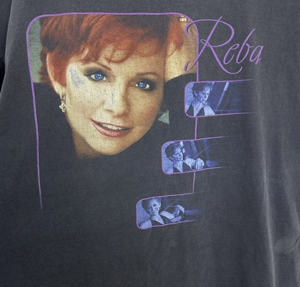 Vintage 1999 Reba Mcentire Tour Double Sided T Shirt Size XL - Image 4 of 4