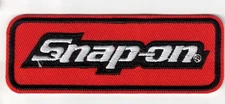 Snap On Tools 4in Embroidered Iron-on Patch