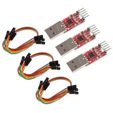 CP2102 Module USB To TTL 5PIN Serial Converter Adapter Jumper Wires 3 PCS