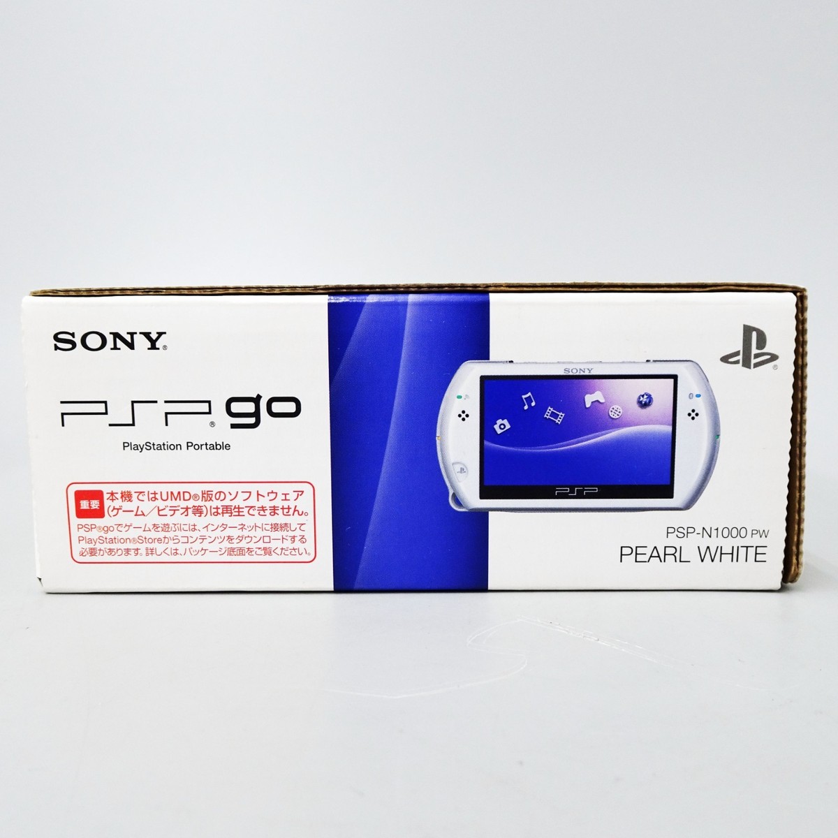 SONY PSP GO PlayStation Portable Console Pearl White PSP-N1000 PW