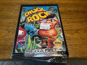Chuck Rock Sega CD. Tested and Working.