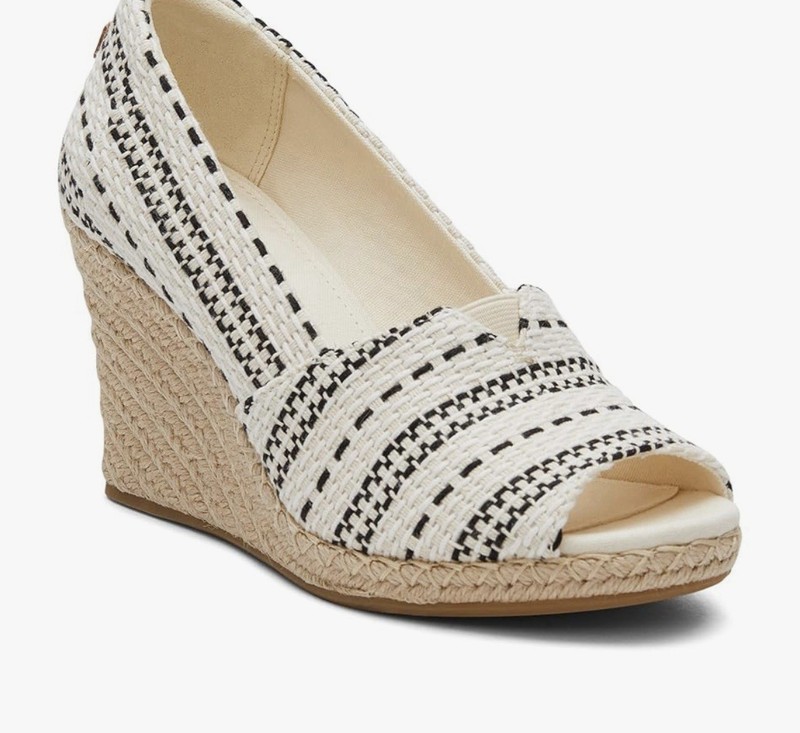 BNIB TOMS Women's Michelle Wedge Sandals Sz 8