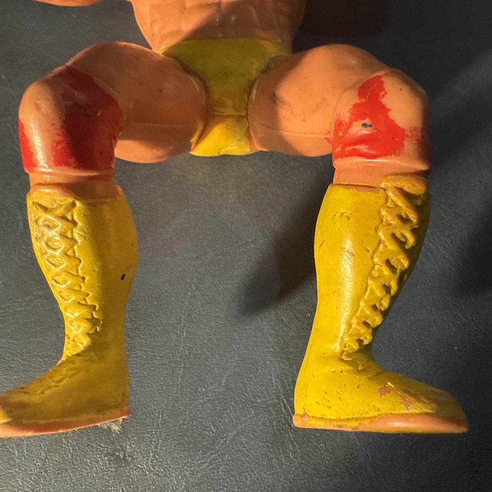 Figura deportiva 1984 WWE WWF Hulk Hogan Serie 1 LJN Wrestling Superstars Titan Foto 4 de 4