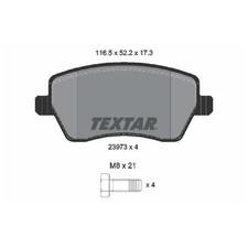 Satz Bremsbeläge Bremsklötze vorne für Dacia Dokker Duster HM HS Lodgy | 2458