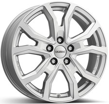 4x Alufelgen DEZENT TV silver für MERCEDES BENZ A-Klasse 169 ABE 17 Zoll Felgen