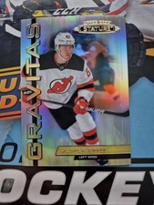 JESPER BRATT 2021-22 STATURE HOCKEY GRAVITAS BASE #G-17 NEW JERSEY DEVILS