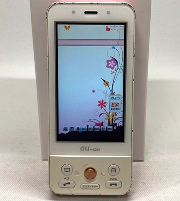 au SA002 Pink Japanese Slider Phone Garake Keitai Cell phone jp | eBay