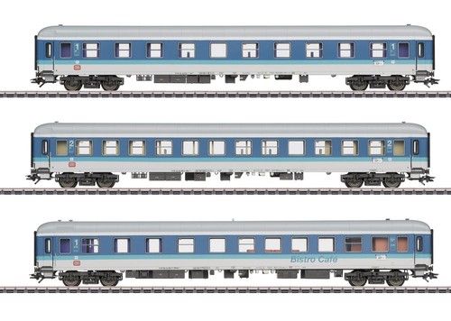 MÄRKLIN HO RÉF.429/1 - 4002 2 Voitures Voyageurs 3° Classe (13,5 cm