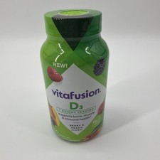 Vitafusion Vitamin D3 Gummy Vitamins 150 Ct Berry  Peach - New