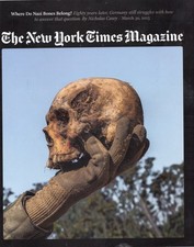 NEW YORK TIMES MAGAZINE - March 30, 2025 - Nazi Bones - Andy Kaufman - Unabomber NEW YORK TIMES MAGAZINE - March 30, 2025 - Nazi Bones - Andy Kaufman - Unabomber